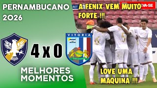 Retro x Vitoria - Melhores Momentos - Pernambucano 2026 - 1ª Rodada