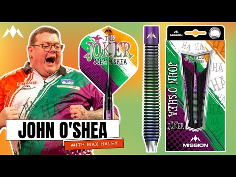 JOHN O'SHEA THE JOKER MISSION DARTS REVIEW WITH MAX HALEY