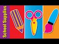 Learn School Supplies Vocabulary | Fun Kids English