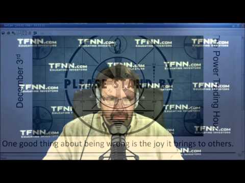 December 3rd Power Trading Hour with David White on TFNN - 2015