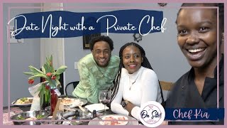In-Home Date Night with a Private Chef | Celebrating Our 11 monthaversary