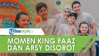 Momen King Faaz Akrab Ngobrol Bareng Arsy saat Pesta Ulang Tahun, Tingkah Keduanya Jadi Sorotan