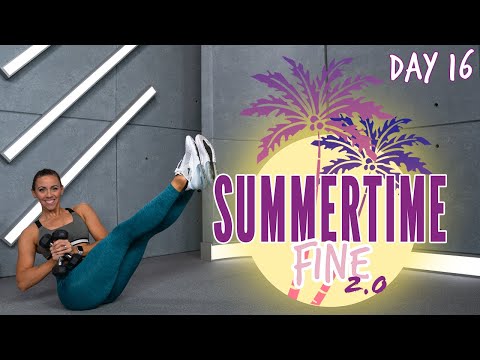 50 Minute Cardio and Abs Workout | Summertime Fine 2.0 - Day 16