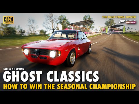 How to win GHOST CLASSICS | with tune | Series 41 Spring | Forza Horizon 4
