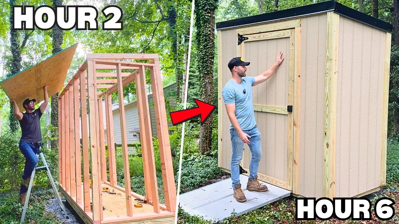 Build 10, Sell 10, Make $10,000 - How to Build a $1,700 Shed For $700! + Free Plans