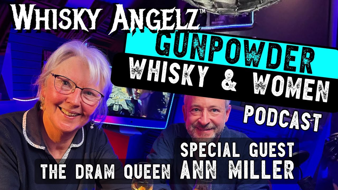 Ann Miller discussing premium single malt whisky on WhiskyAngelz podcast