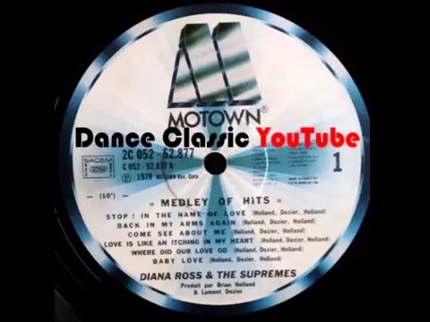 Diana Ross & The Supremes - Medley Of Hit's (12" Inch Mix)