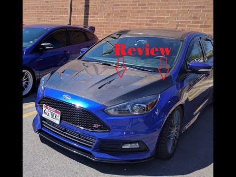 Focus ST/RS Carbon Fiber Hood Review