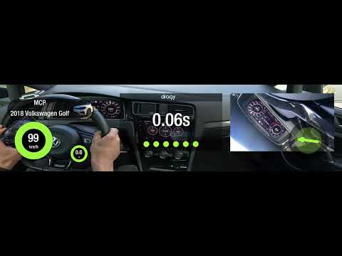 Vw Golf 7.5 R Garrett PowerMax Stage 2 by MCP || Dragy Video 4K🔥🔥🔥 100-200 km/h 7s