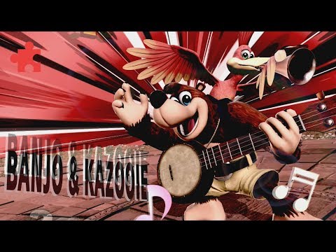 Smash Ultimate: Banjo Kazooie victory screens