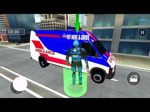Doctor Robot Rescue Animals#1 - Ambulance Driving Simulator - Best Android Gameplay