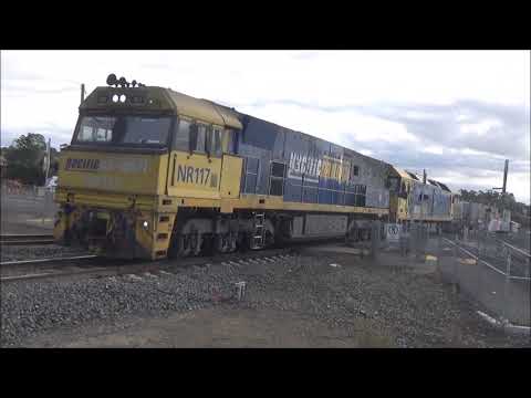 l am railfanning a pacific national NR freight train part 16