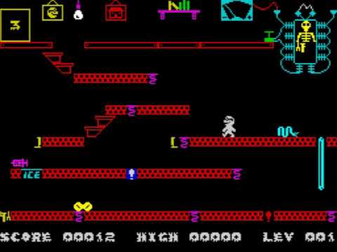 Frank N Stein  Sinclair ZX Spectrum HYPERSPIN NOT MINE VIDEOSEurope