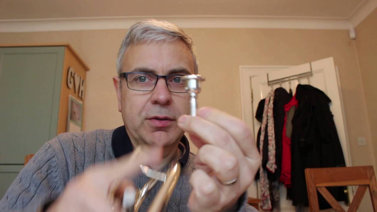 Comparison of different cornet mouthpieces.