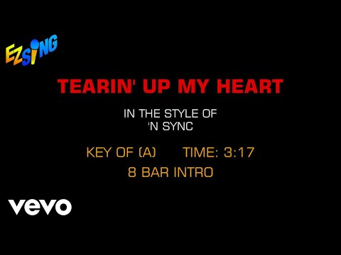 NSYNC - Tearin' Up My Heart (Karaoke EZ Sing)