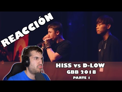 REACCION Hiss vs D-Low GBB 2018 | Orodreth
