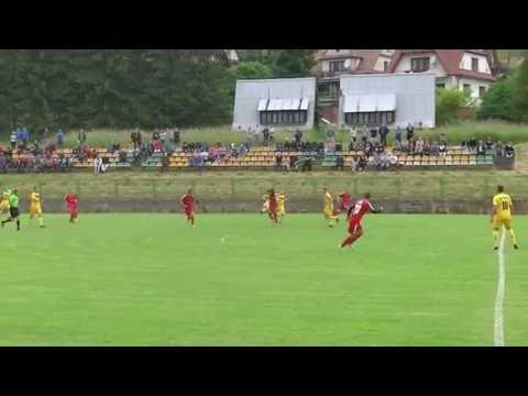 KS Tymbark - GKS Drwinia (43 min. sytuacja bramkowa Tymbarku)