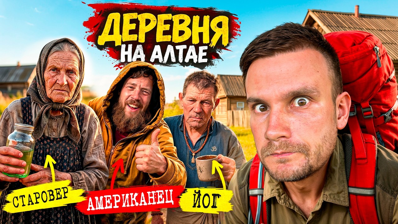 В этой алтайской деревне движухи больше, чем в Москве