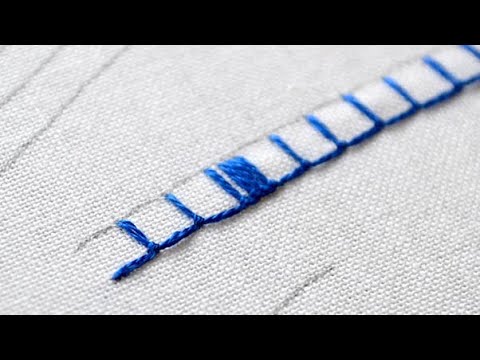 Making a Buttonhole Stitch by hand