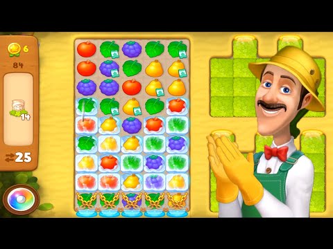 Gardenscapes - A Matching Puzzle Garden Gameplay Walkthrough Day 15 Complete（New update）