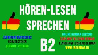 German Listening B2 | Hörverstehen B2 | #4