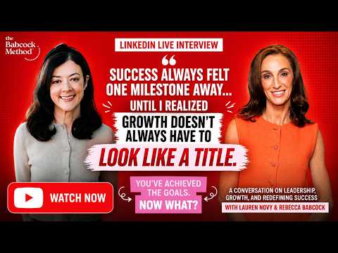 Rebecca Babcock Coaching video.
