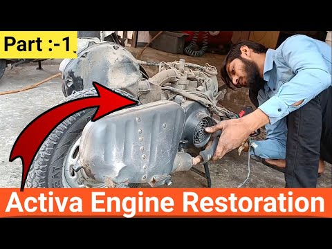 Honda Activa 125 cc Engine full Restoration 🔥🔥| part 1