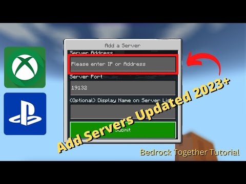 *Updated 2023* How to add servers on Xbox and Playstation!