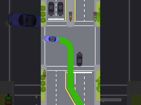 How to Master Left Turns at Intersections! #leftturn #intersectionrules