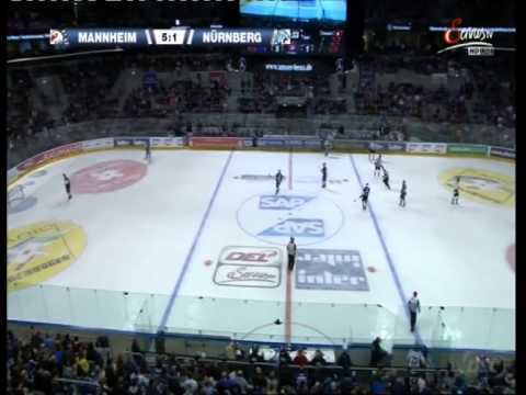 DEL 14-15 QF3 Mannheim - Nürnberg 6-1 Teil 2