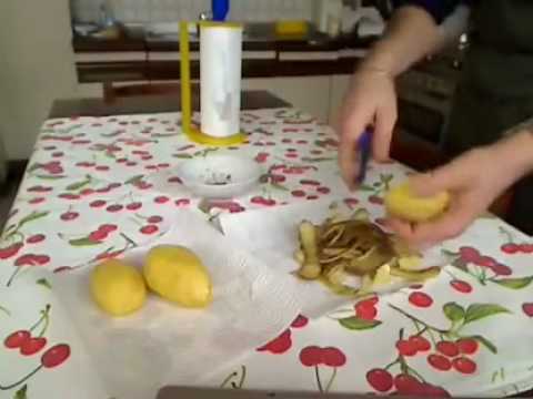 pelare le patate