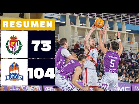 UEMC REAL VALLADOLID 73-104 SILBÖ SAN PABLO BURGOS | RESUMEN PRIMERA FEB