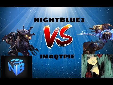 NIGHTBLUE3 VS IMAQTPIE | SEASON 8 RANKED SOLO QUEUE 2/11/2018