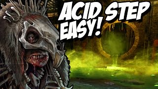 EASY ACID STEP STRATEGY | SHAOLIN SHUFFLE BOSS FIGHT (COD IW Zombies DLC2)