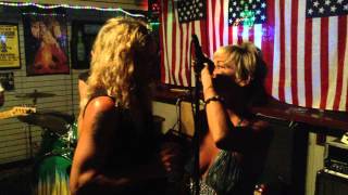 Open Mic Night at Starlite Lounge "Lori Singing Happy Birthday" to WASABI!  9/14/14