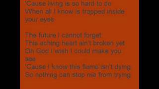 Adam Lambert - Time for miracles (with lyrics on screen)