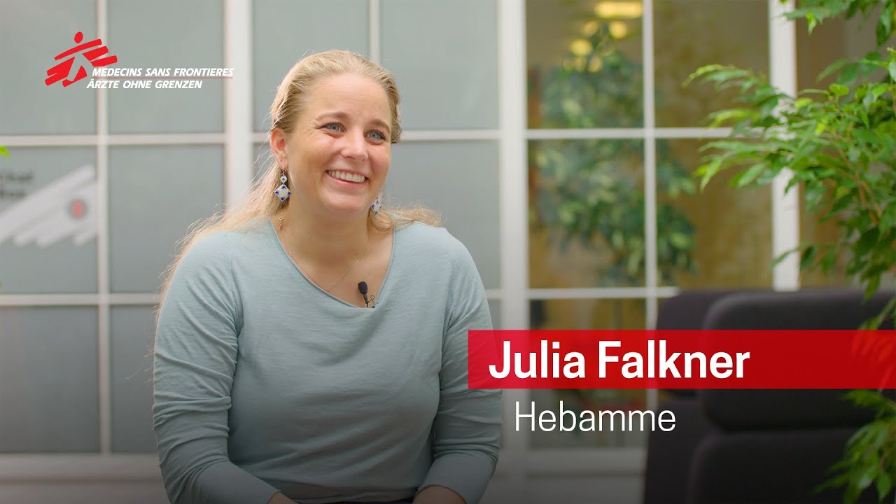 Hebamme Julia Falkner im Gespräch