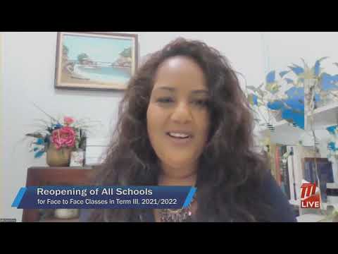 Ministry of Education's Media Conference on the Reopening of all Schools for Face to Face Classes in