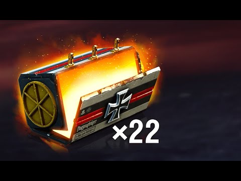 Opening 22 x Premium German CV Containers