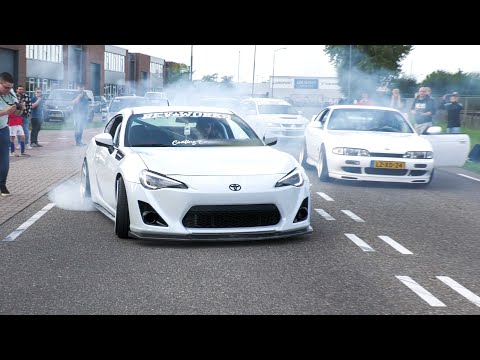 JDM Tuner Cars leaving a Carshow | G0 JAPAN 2023 (part 2)