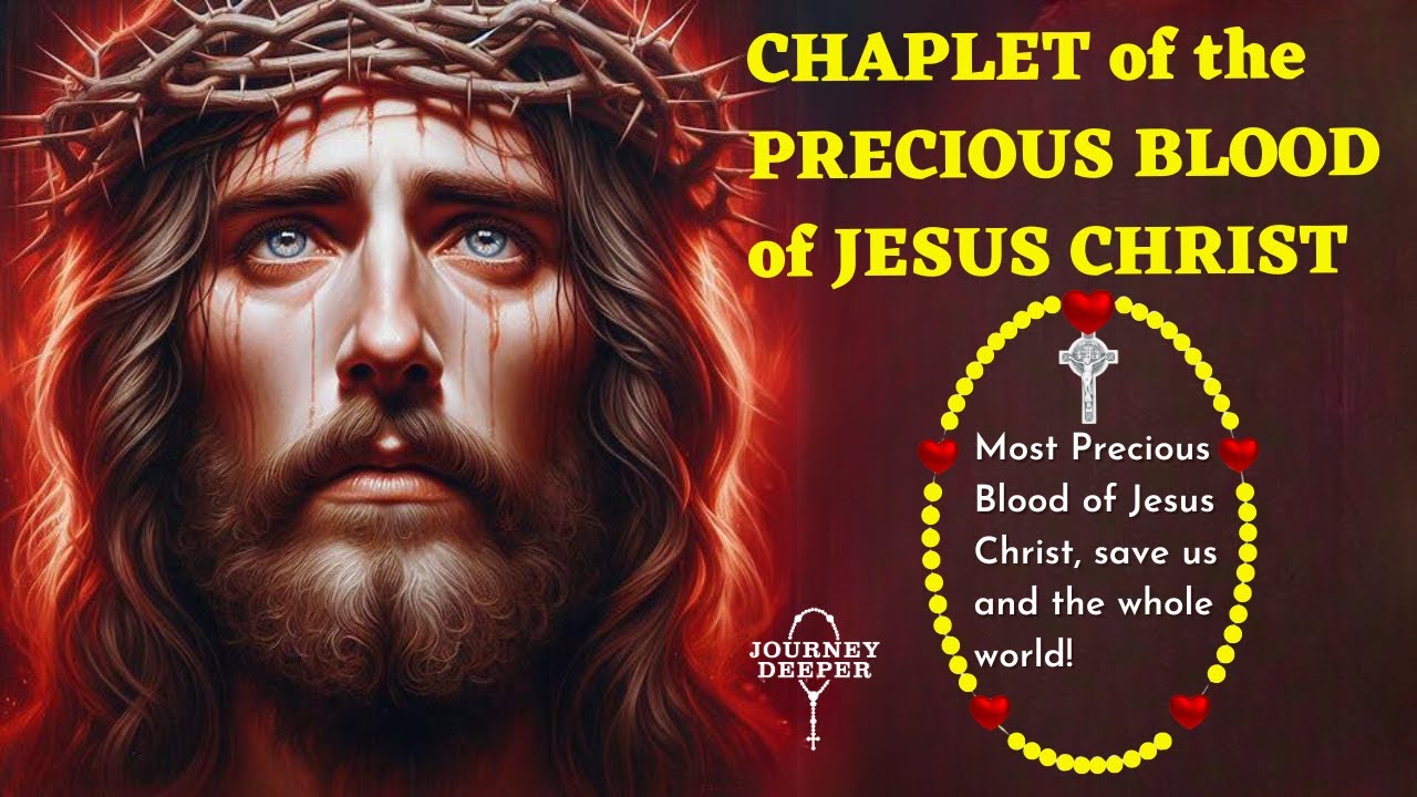Chaplet of the Precious Blood of Jesus Christ | Precious Blood Chaplet Pleading the  Precious Blood