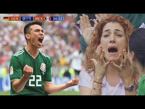 Father's Day when Mexico kicked Germany's ass / Mexico vs Germany 4K TV Azteca