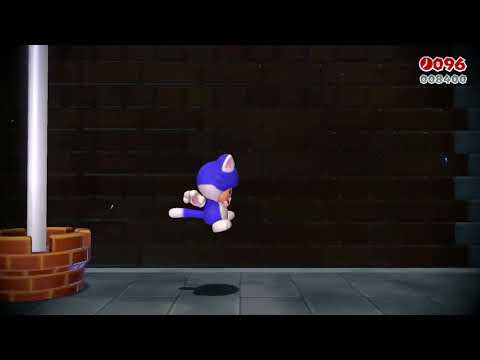 Super Mario 3D World (Switch) 5-3 Speedrun - Time: 4 (TWR)