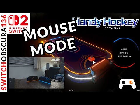 Mini reseña: Handy Hockey (Switch 2) – Multijugador en modo ratón que hace exactamente lo que