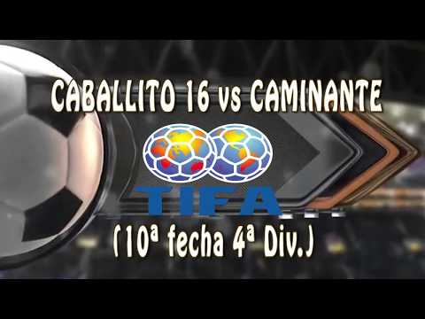 8 CABALLITO 16 vs CAMINANTE 2 (10ª fecha 4ª Div.) - 29/09/2019