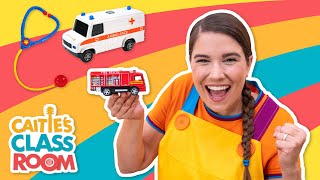 Community Helpers | Caitie's Classroom | Pretend Play for Kids