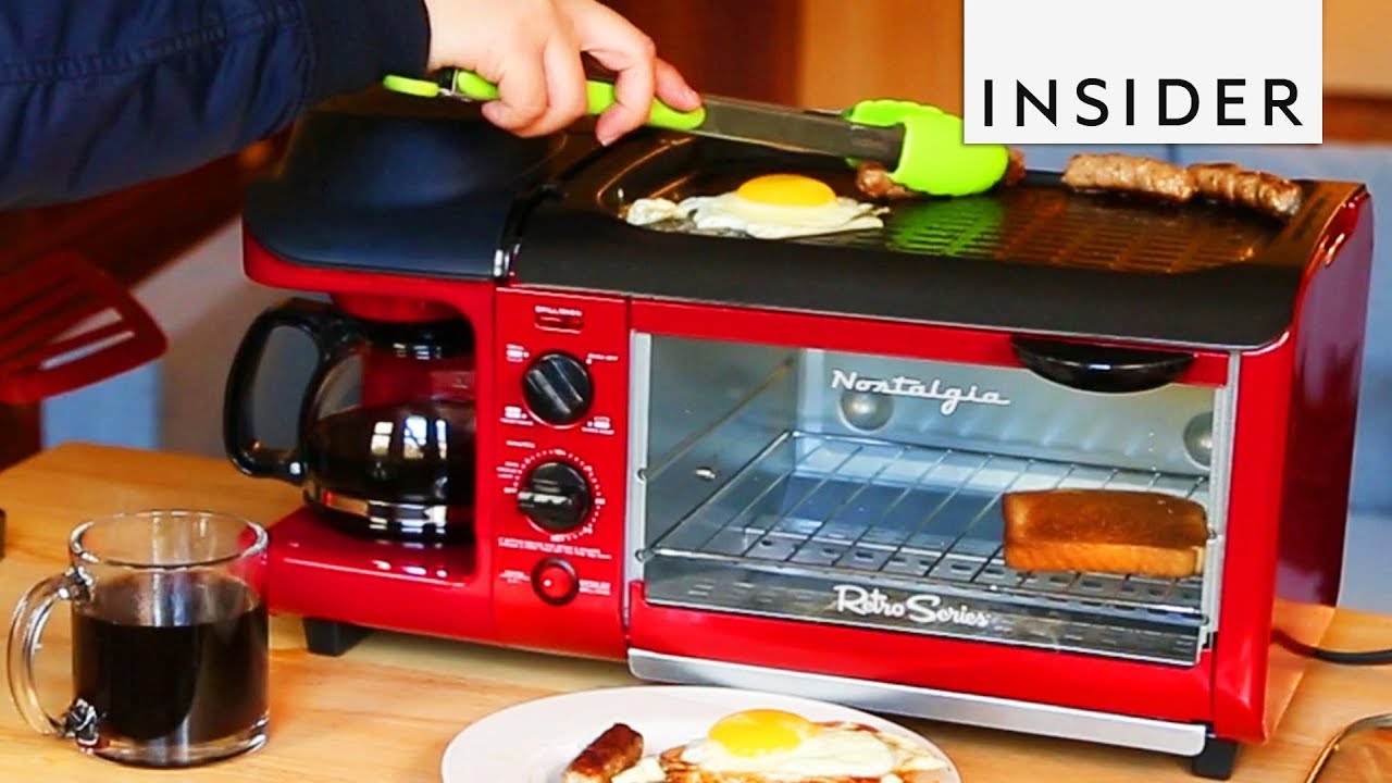 Toaster Cooks Your Entire Breakfast For You