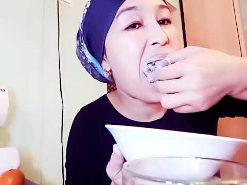 MUKBANG💥PINK UZBEK💥PASTE💥Розовая узбечка💥 Паста