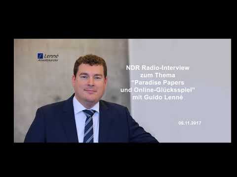 Rechtsanwalt Lenné als Rechtsexperte für Paradise Papers und Online-Glücksspiel