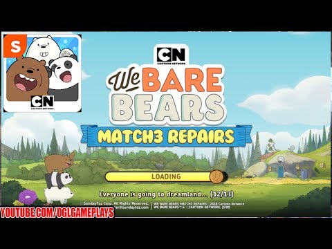 We Bare Bears Match 3 Repairs Gameplay #1 (Android iOS)